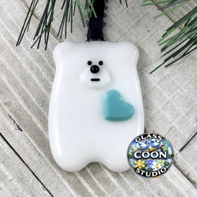 Fused Glass Bear & Baby Bear Ornament Patterns PDF | Digital Download