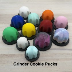 Grinder Cookie Puck – Full Size & Mini Glass Grinding Tool