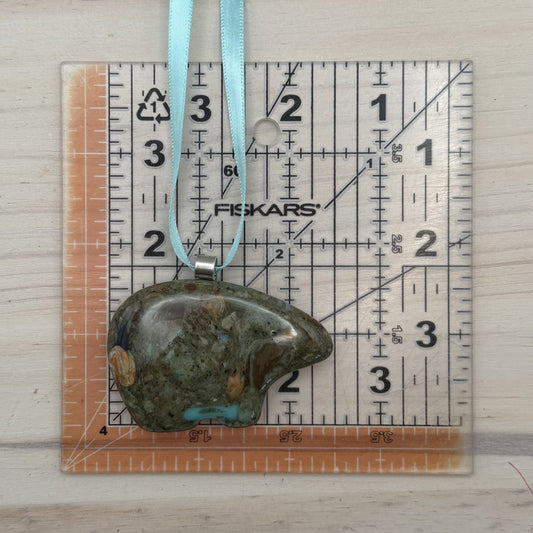Fused Glass Bear Ornament – Recycled Glass Bear – “You Make Everyday Bearable” Gift