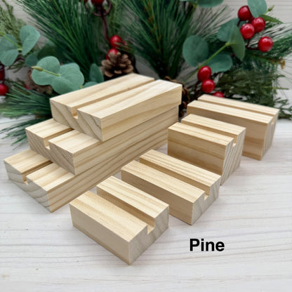 Unfinished Pine Wood Display Stands for Fused Glass & Stained Glass – Ready to Paint or Stain