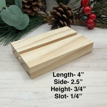 Unfinished Pine Wood Display Stands for Fused Glass & Stained Glass – Ready to Paint or Stain