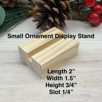 Unfinished Pine Wood Display Stands for Fused Glass & Stained Glass – Ready to Paint or Stain