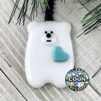 Fused Glass Bear & Baby Bear Ornament Patterns PDF | Digital Download